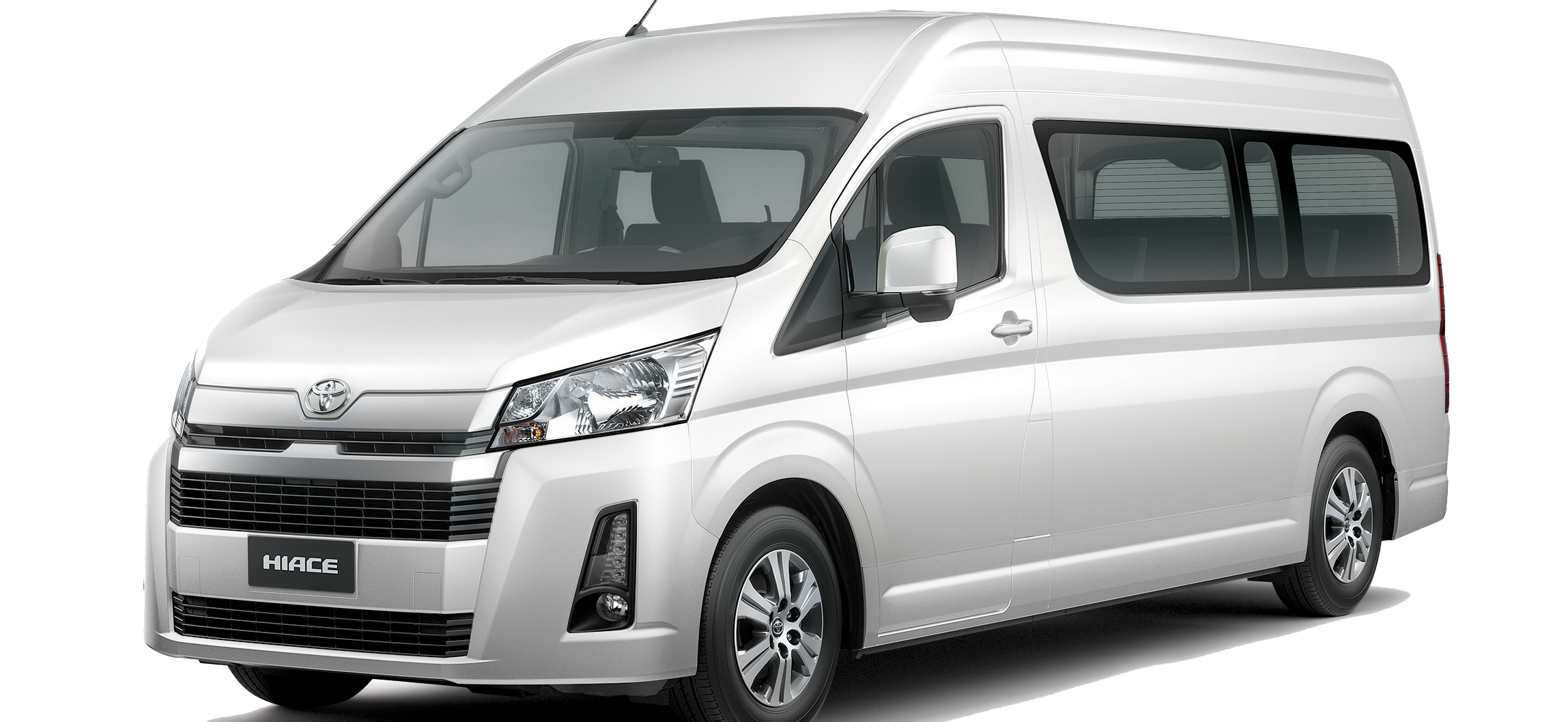 Minivan Toyota Hiace car rental Kigali with Rent a Car Kigali. Spacious minibus for groups, airport transfers, tours, and business travel with driver or self-drive.