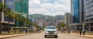 Kigali car hire Rwanda city centre airport