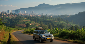 Car rental Kigali to Bwindi Impenetrable Forest Uganda