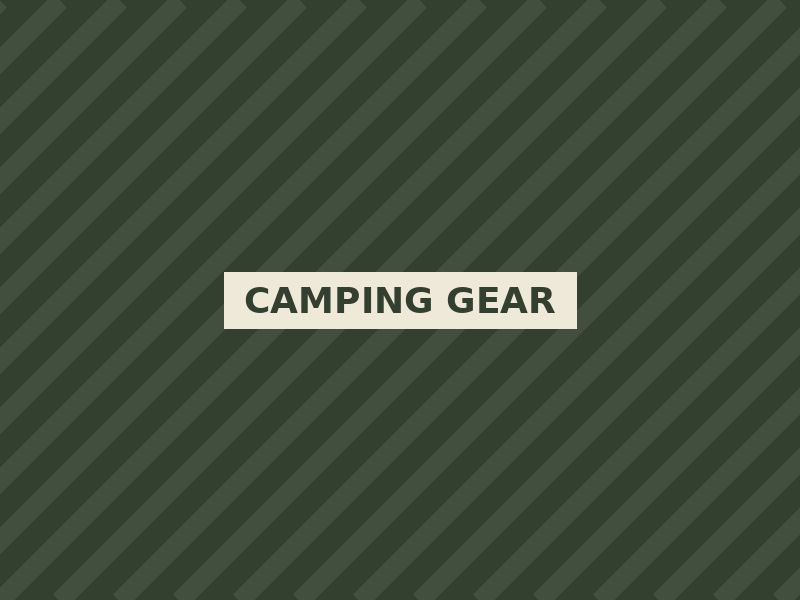 Camping gear set up for a self-drive safari in Rwanda